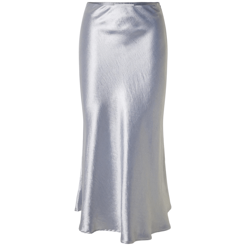 Selected Femme Silva Lena High Waisted Midi Skirt